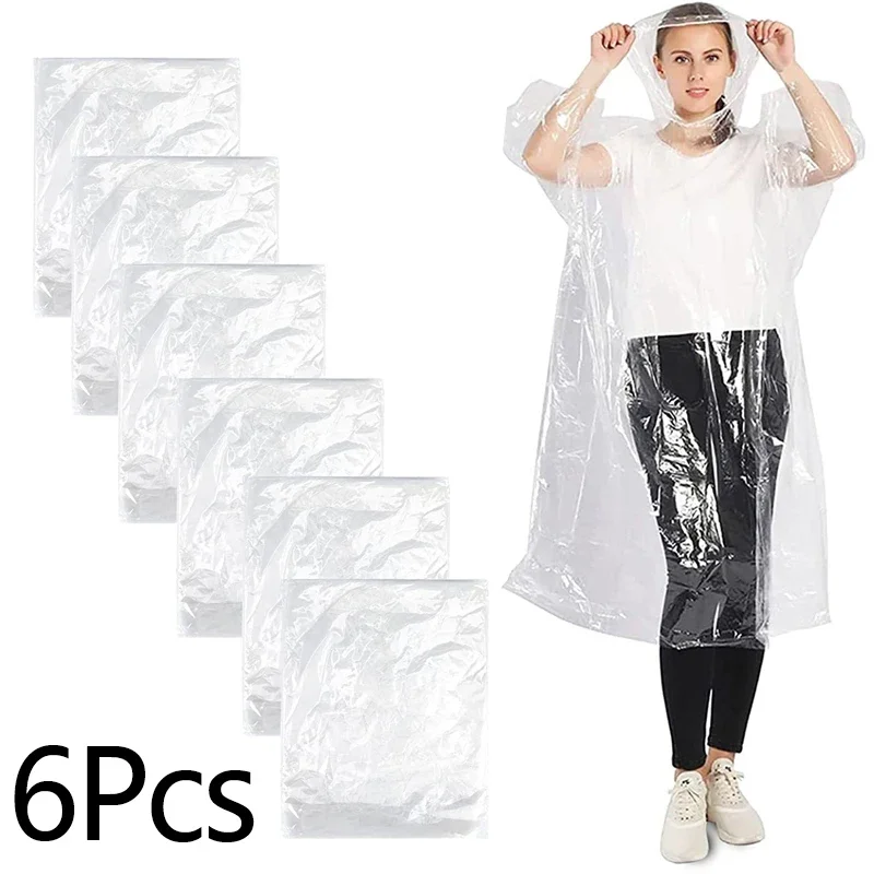 Emergency Poncho Rain - معطف واق من المطر مقاوم للماء