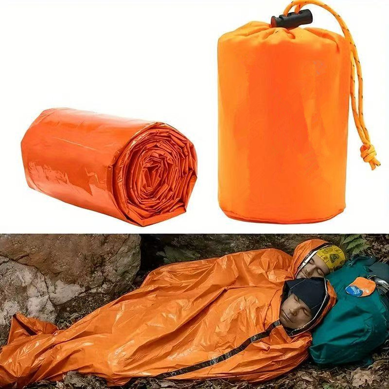Emergency Mylar Tent - كيس نوم للطوارئ فائق مقاومة الماء،