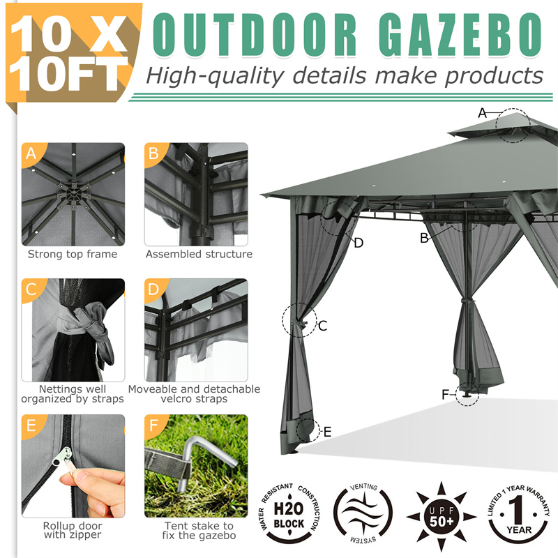 جازيبو 10'×10' بسعر مخفض، جازي - مراجعة Emergency Mylar Tent وسعره