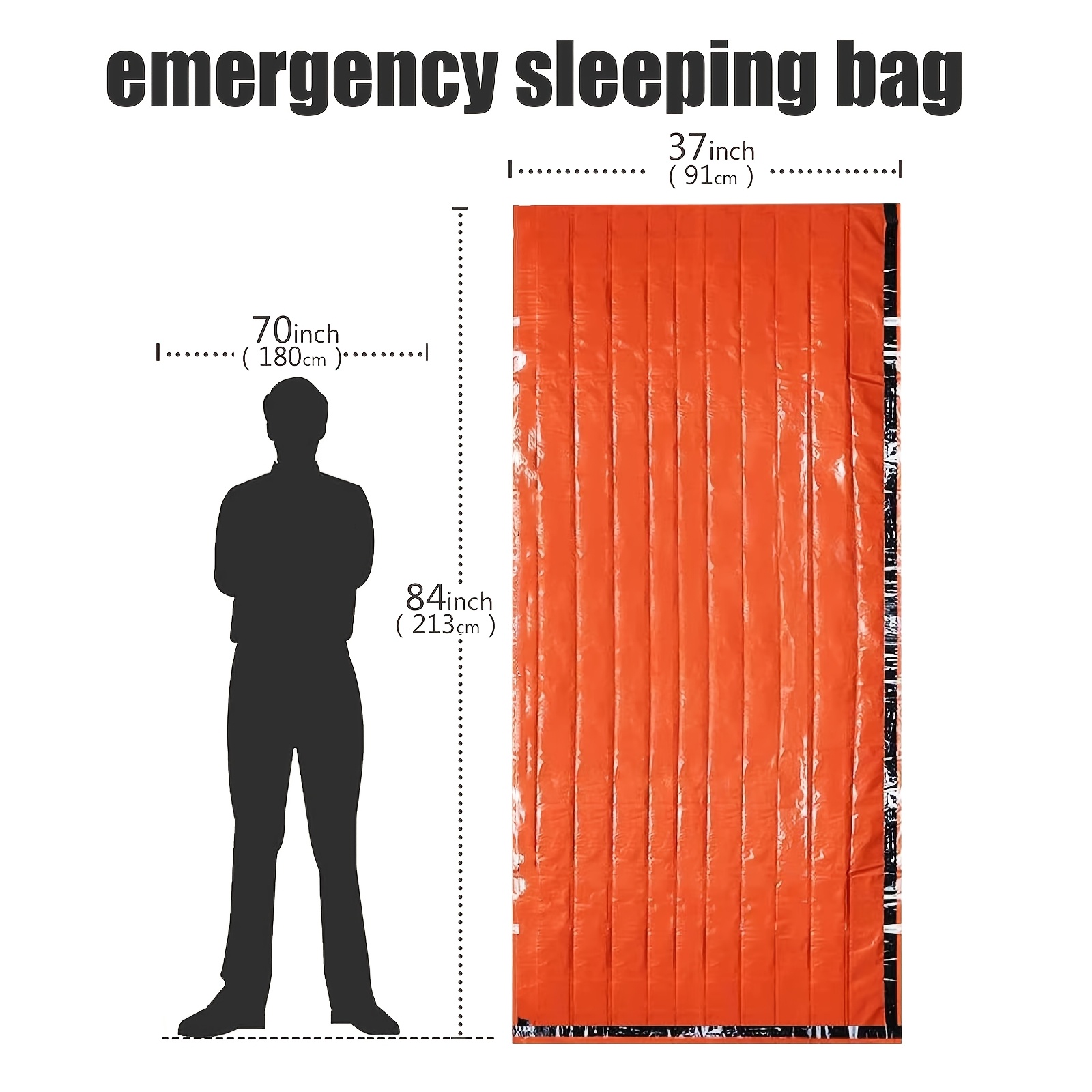 خيمة حرارية مدمجة للطوارئ وحقي - مراجعة Emergency Mylar Tent وسعره