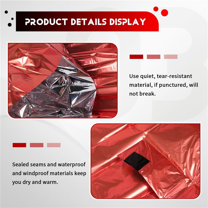 【مخزون】 كيس نوم للطوارئ لشخصين - مراجعة Bivy Bag Emergency وسعره