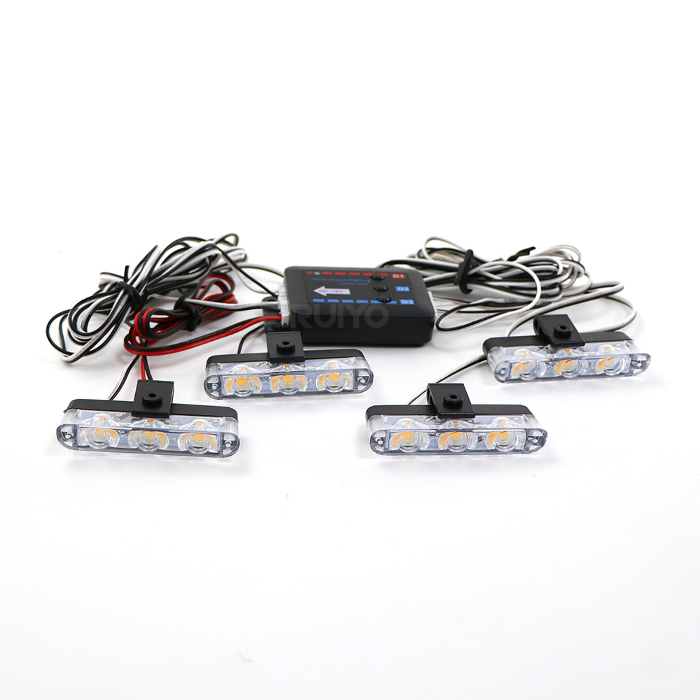 4x3 مصابيح LED للشبك الأمامي ل - مراجعة Sos Light Strobe وسعره