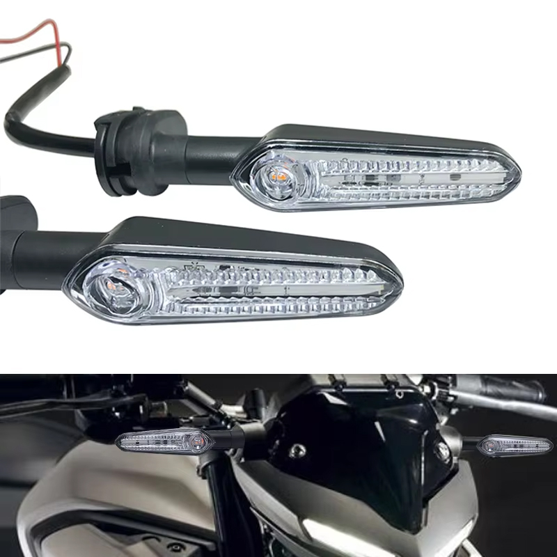 MT07 MT09 LED بدوره مصباح إشار - مراجعة Sos Light Strobe وسعره